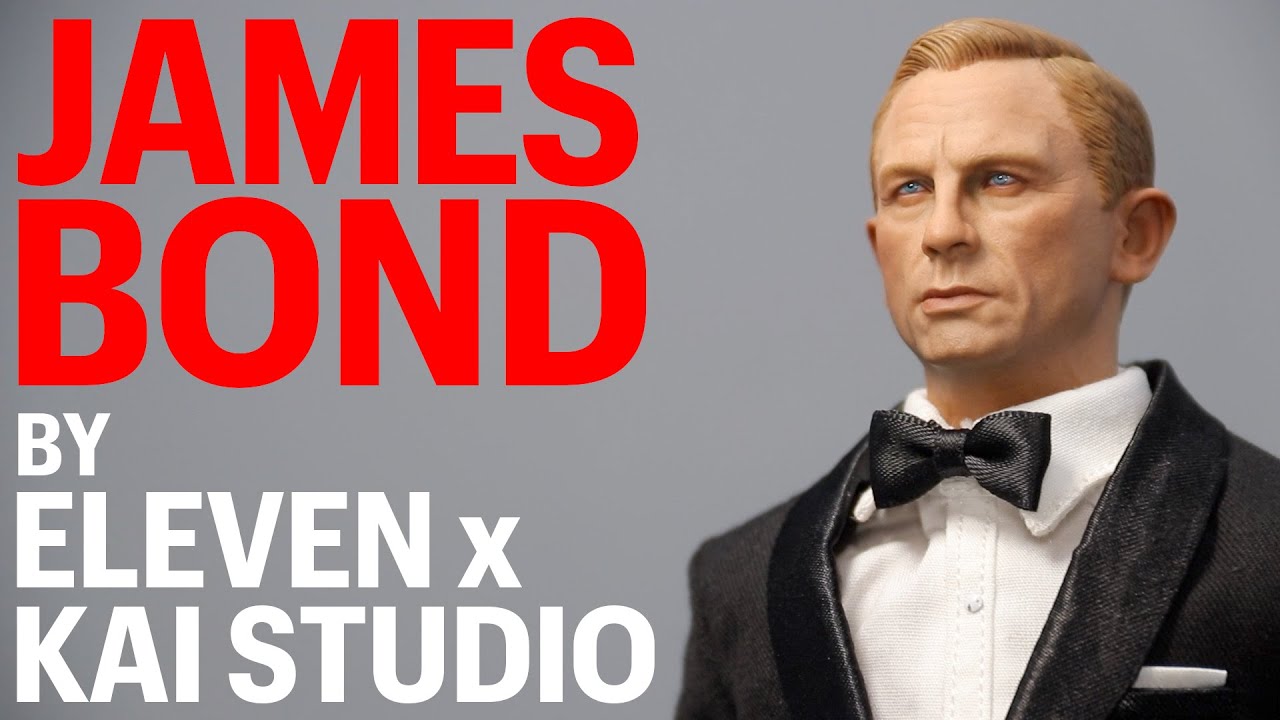Eleven x Kai Studio Agent J 007 James Bond Daniel Craig 1/6 Scale Figure Unboxing & Review