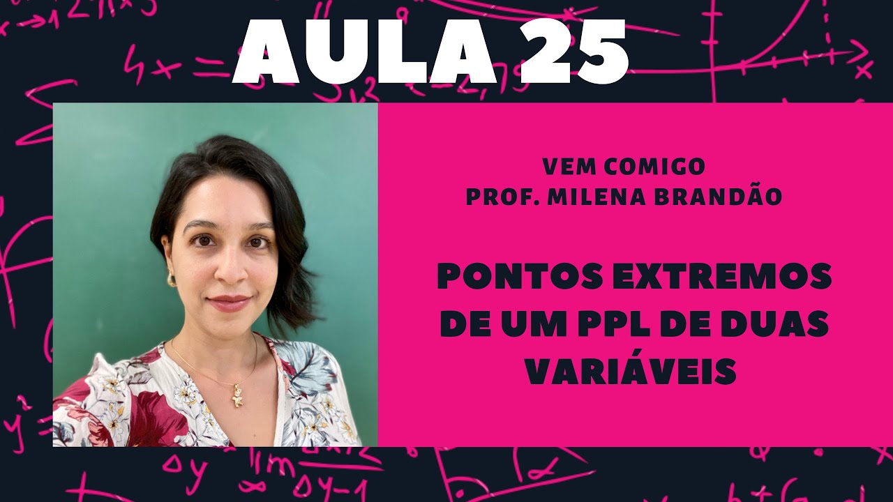 Pontos Extremos de um Problema de Programação Linear de duas variáveis