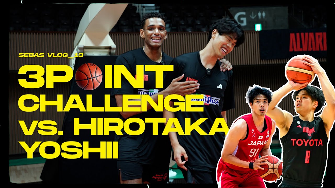 3-POINT CHALLENGE vs. HIROTAKA YOSHII: WHO WILL WIN?
