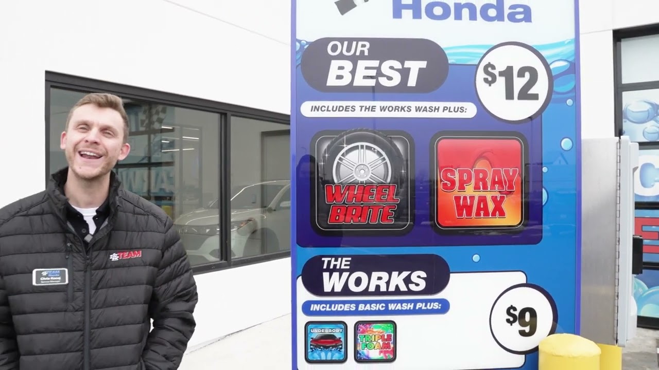Car Wash at Team Honda on 30