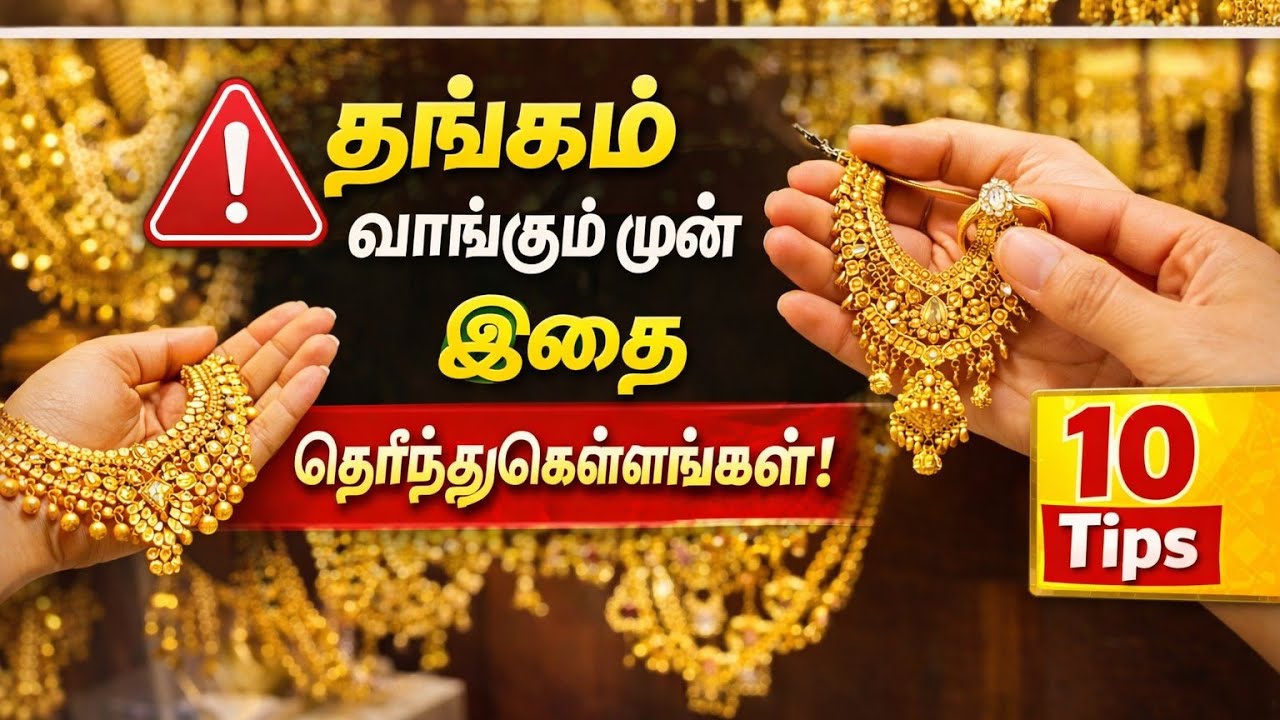 Gold வாங்கும்போது கவனிக்க வேண்டிய 10 விஷயங்கள் | Gold Buying Tips Tamil
