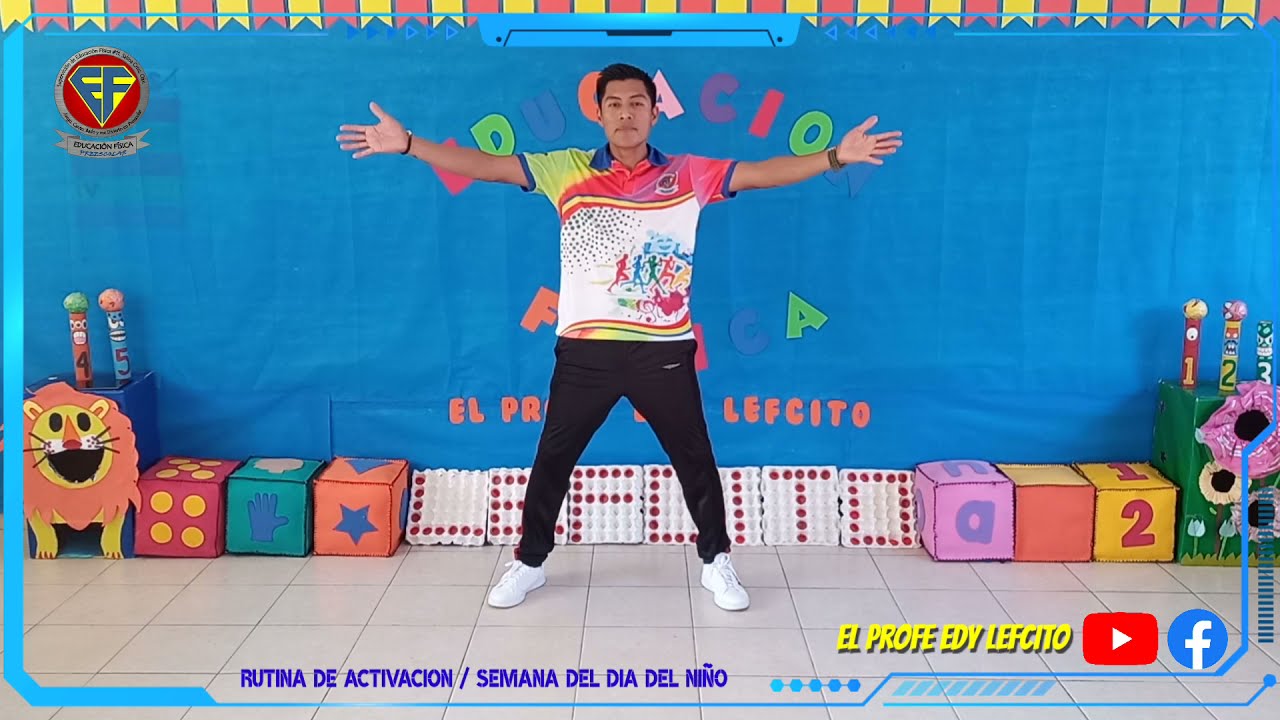 RUTINA DE ACTIVACION: "Happy" (Semana del Dia del Niño)
