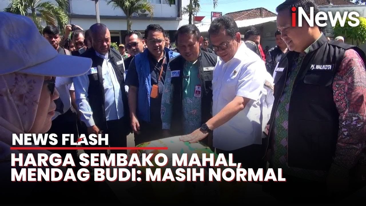 Budi Santoso Tinjau Pasar Murah Malang, Pastikan Stok Sembako Aman Jelang Nataru | News Flash
