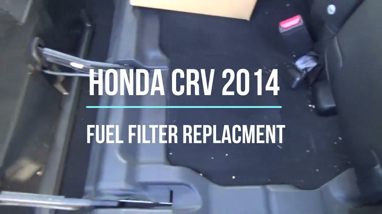 Honda CRV 2014 — Замена топливного фильтра
