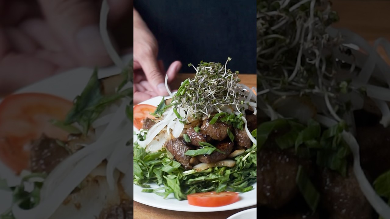 Bo Luc Lac (Vietnamese Shaken Beef Cubes)