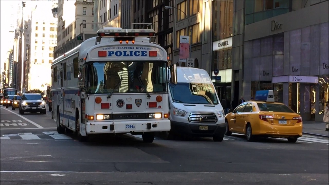 COMPILATION OF MANY DIFFERENT NYPD UNITS PATROLLING THE STREETS OF NEW YORK CITY - 11.