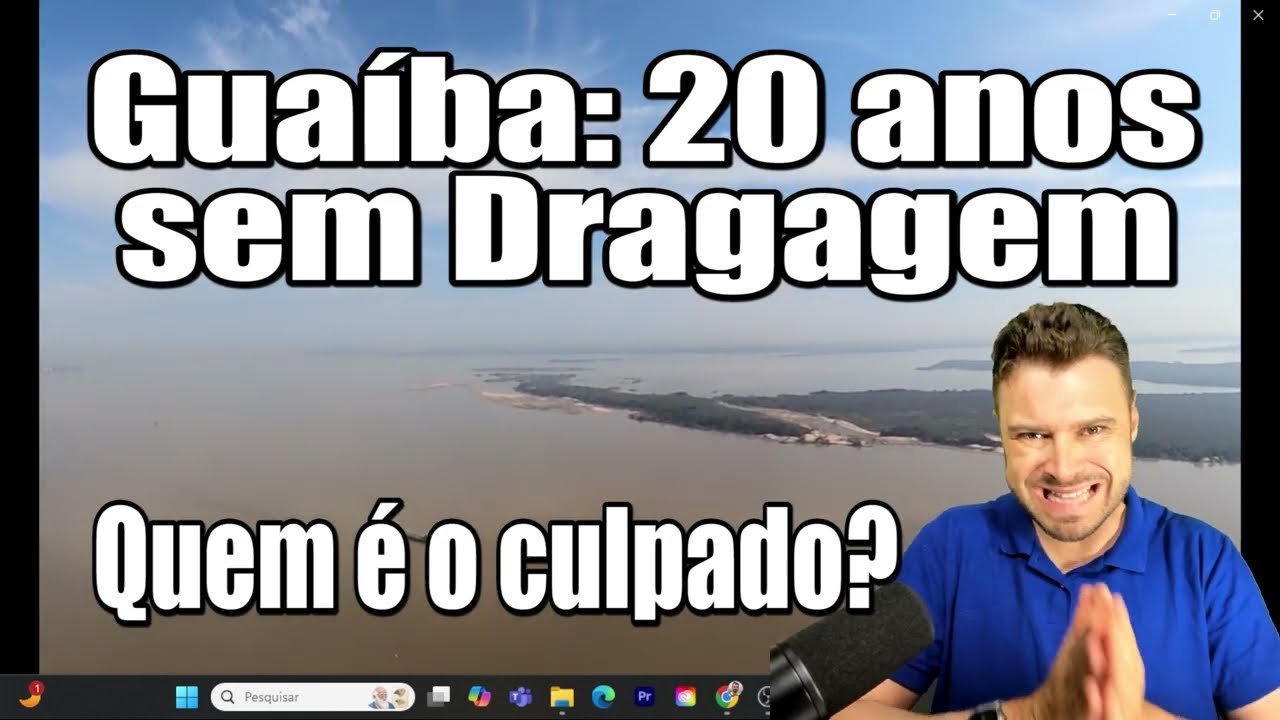Guaíba 20 anos sem dragagem, Olívio Dutra é o culpado?