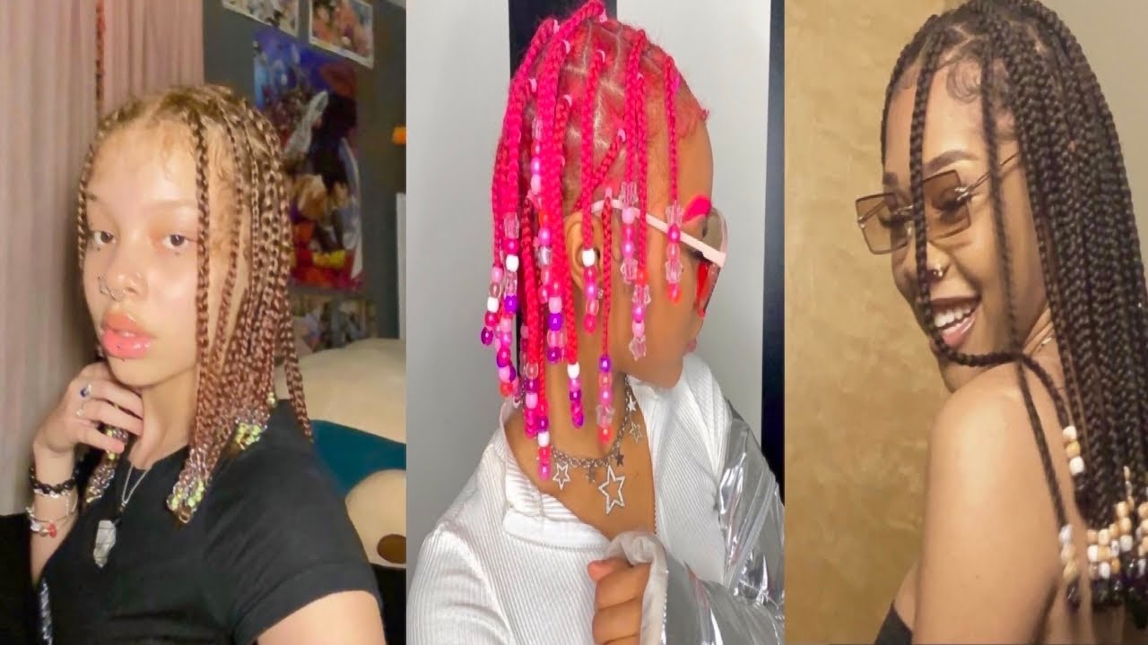 BRAIDS WITH BEADS HAIRSTYLES 2021!