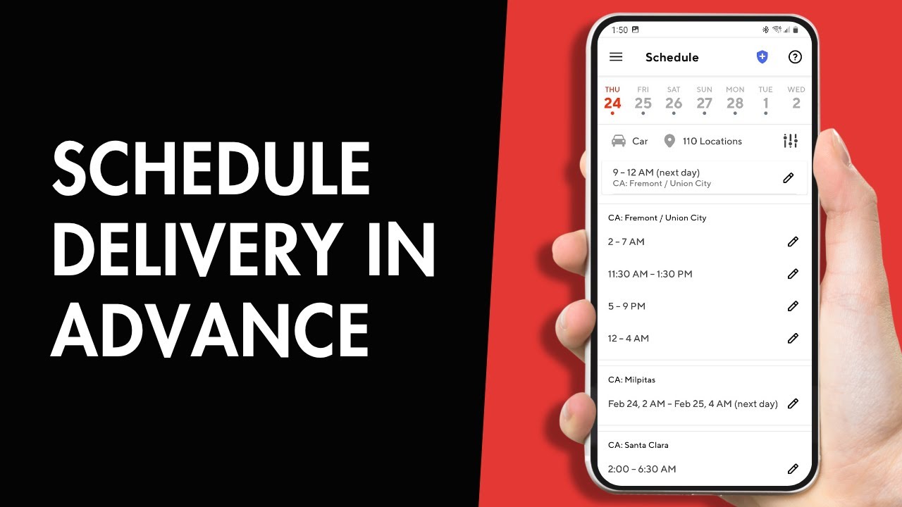 How to Schedule a Door Dash Delivery in Advance