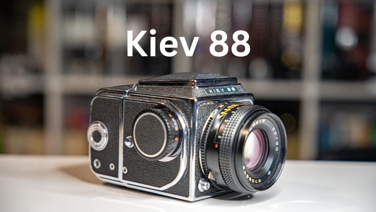 How to Load and Unload Film from a Kiev 88 medium format Film Camera