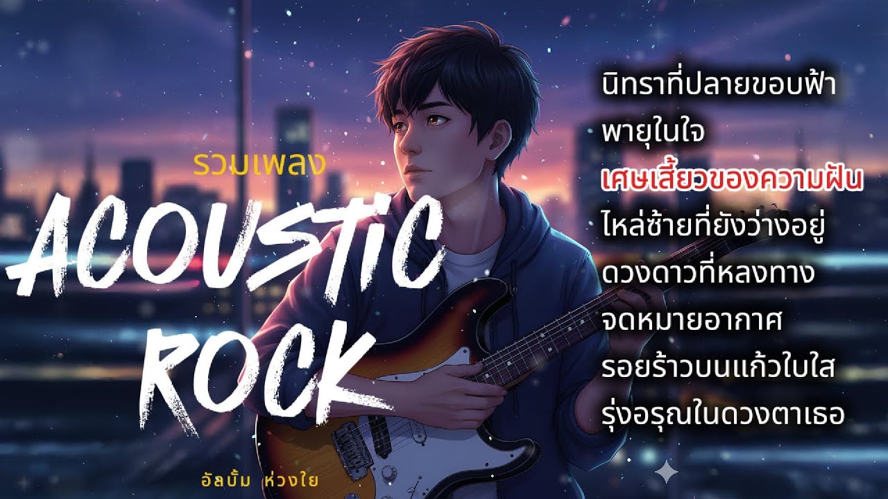 รวมเพลง Acoustic Rock | อัลบั้ม 