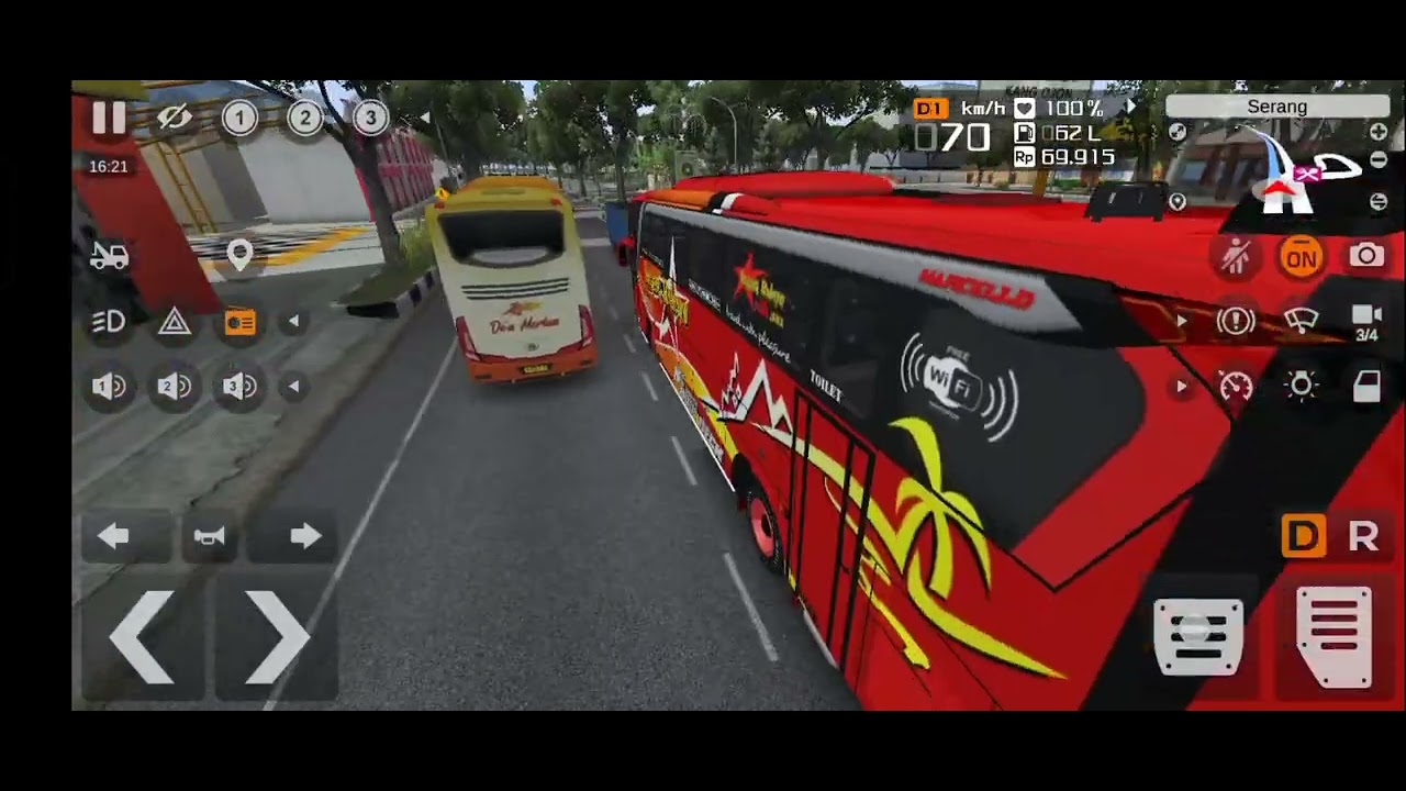 Riview mod bus tercepat di bussid sampe tembus 500 km/jam ??! #bussid #viral #youtube 