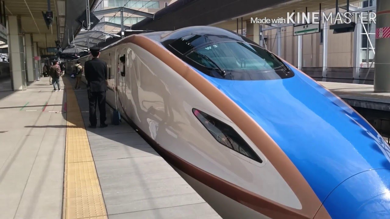 北陸新幹線乗務員交代→発車 ノーカット