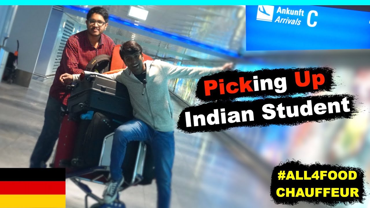 Chennai to Germany - Student Flying FIRST TIME - Germany Tamil Vlog - All4Food