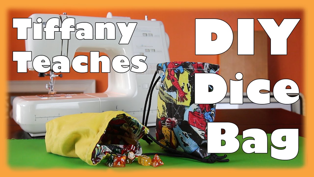 Tiffany Teaches: DIY Dice Bag Tutorial