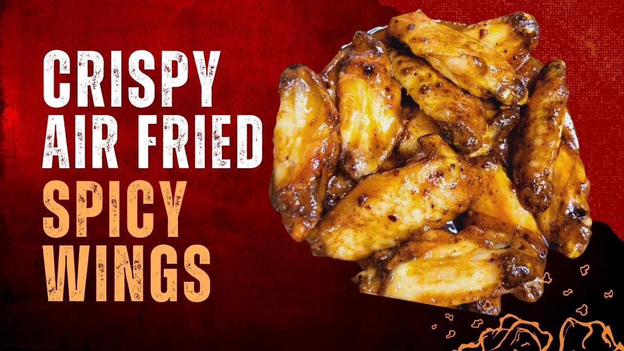 How to Make Crispy Air Fryer Chicken Wings at Home!