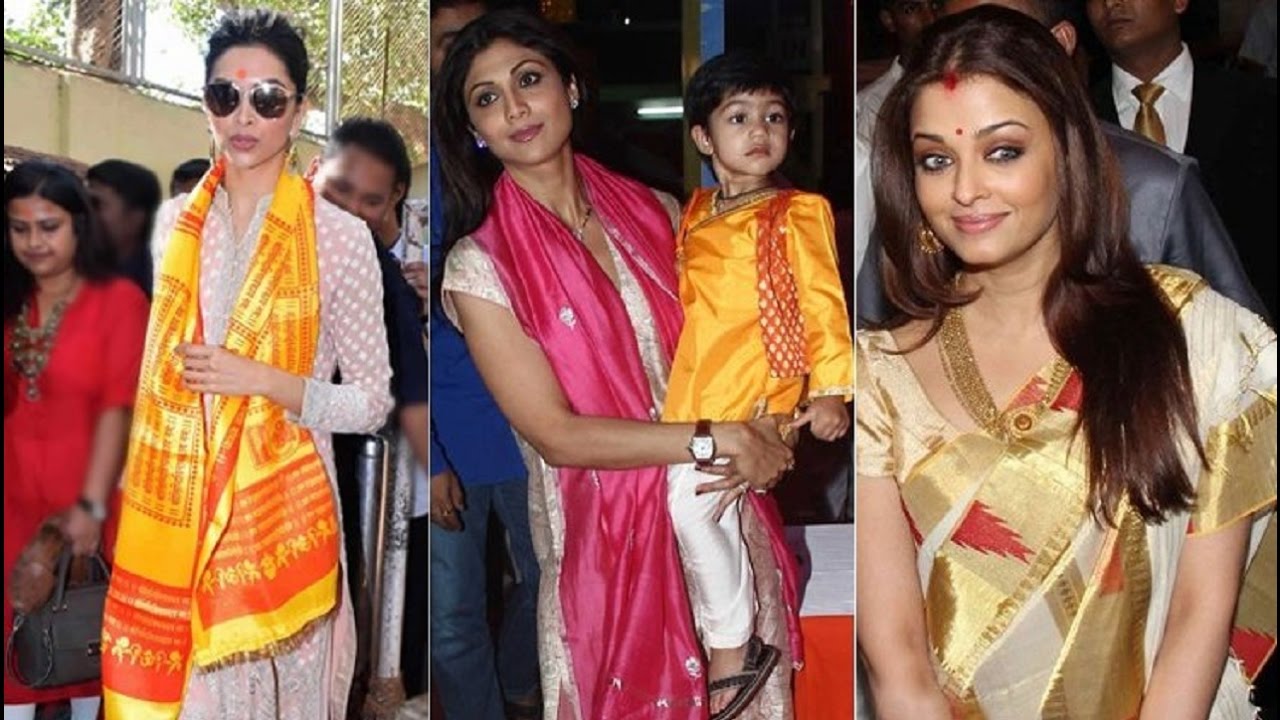 B town Biggies Seek Blessing Of Maa Durga | Amitabh Bachchan Diwali Party 2016