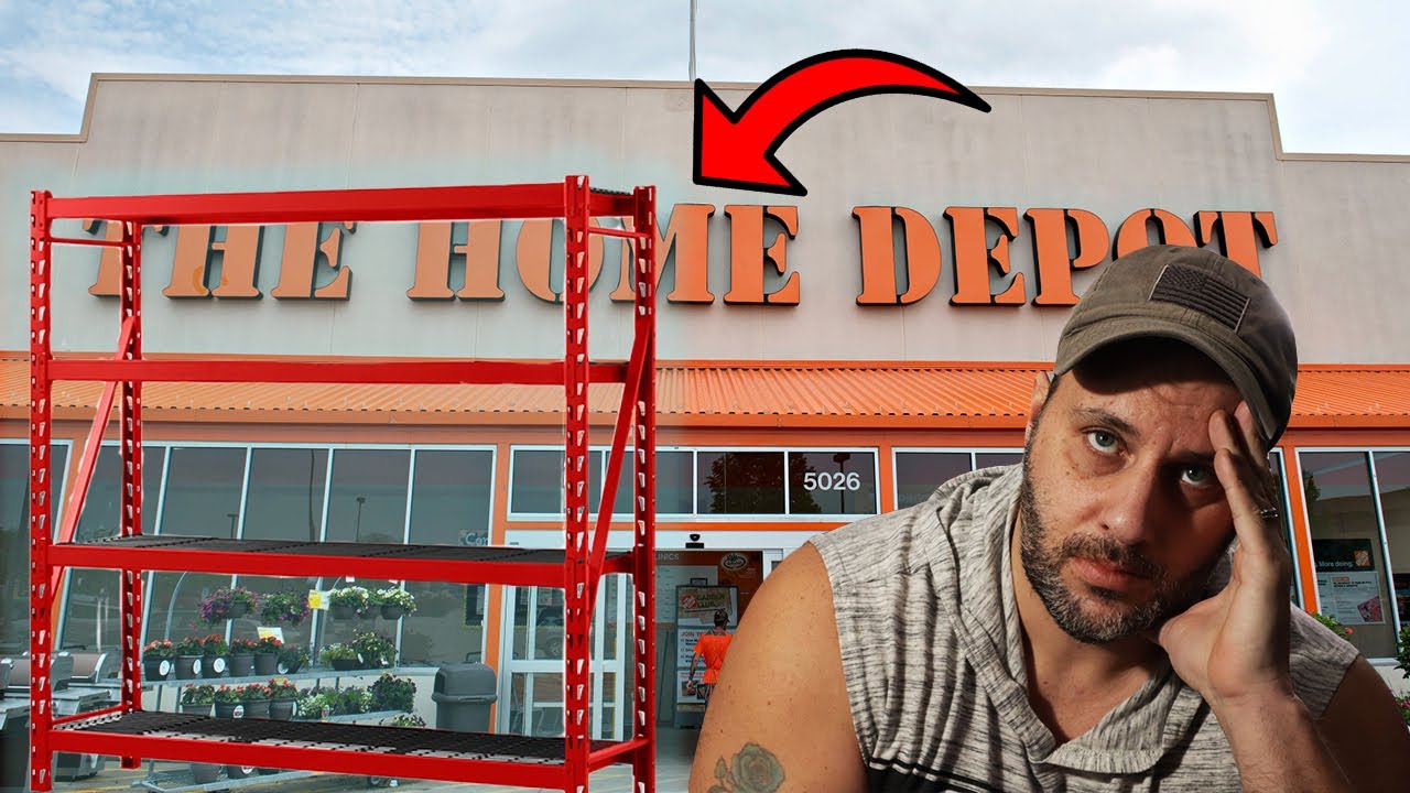 Very Popular Home Depot Item Caused Some Drama! But has the Husky Storage Shelving Redeemed Itself?