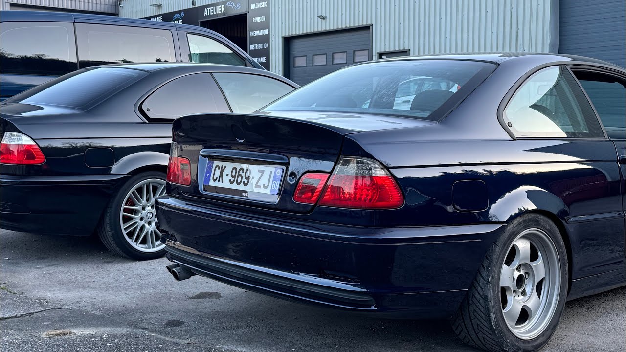 On repeint ma voiture en moins d’une semaine! BMW e46 M3 swap 