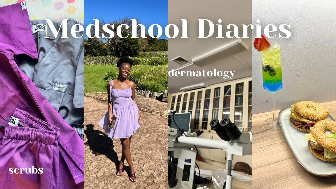 uct uni diary EP4: buying new scrubs, modelling gig , attending classes & more