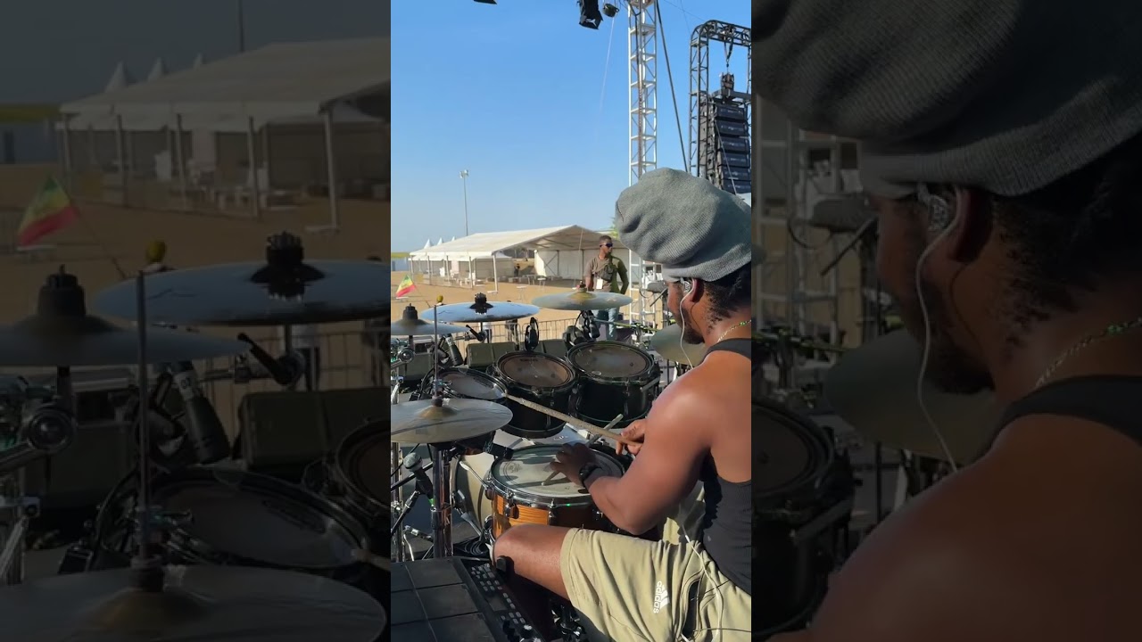 Lively Up Yourself!!! Julian Marley & The Uprising Soundcheck in Mauritius 🇲🇺 