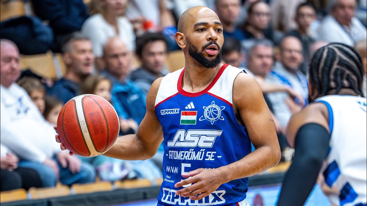 Kahlil Dukes Atomerőmű SE 18 Points, 7 Assists, 4 Rebounds & 1 Steal vs. Alba Fehérvár (2025)