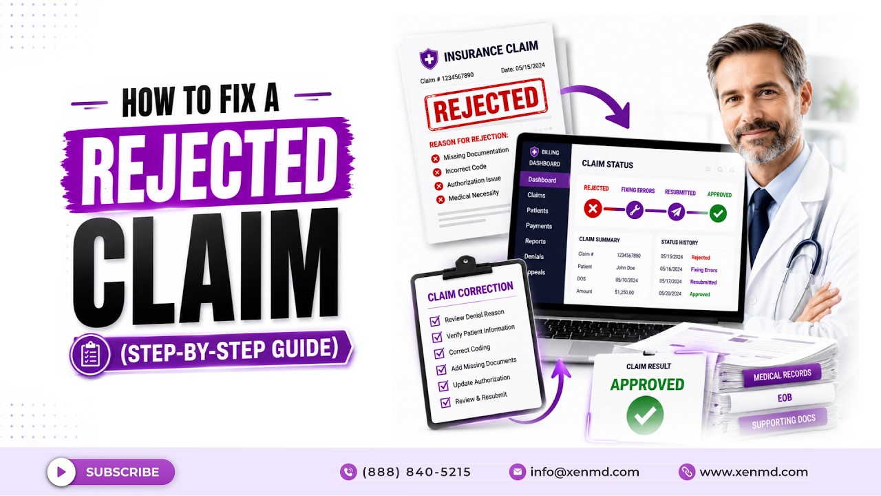 How to Fix a Rejected Claim (Step by Step Guide)