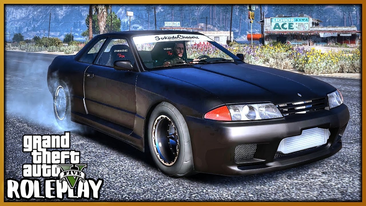 GTA 5 Roleplay - 'Incredible' Street Drag Nissan Skyline R32 | RedlineRP #687