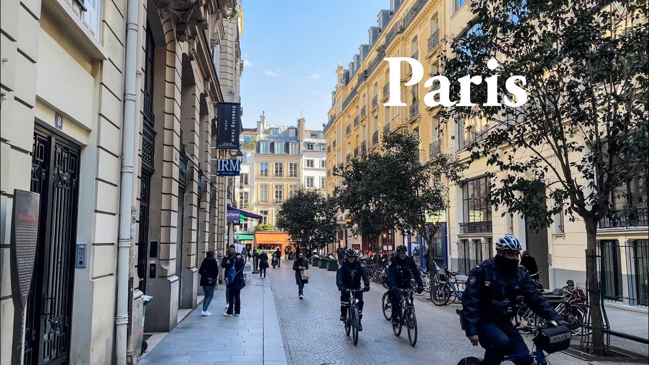 Spring in Paris, France 🇫🇷 4K HDR 60FPS - Walking Tour