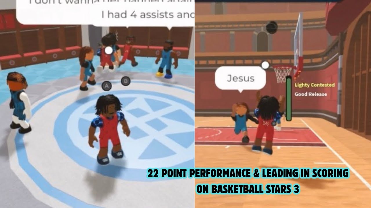 22 Point Performance & Leading In Scoring On Basketball Stars 3