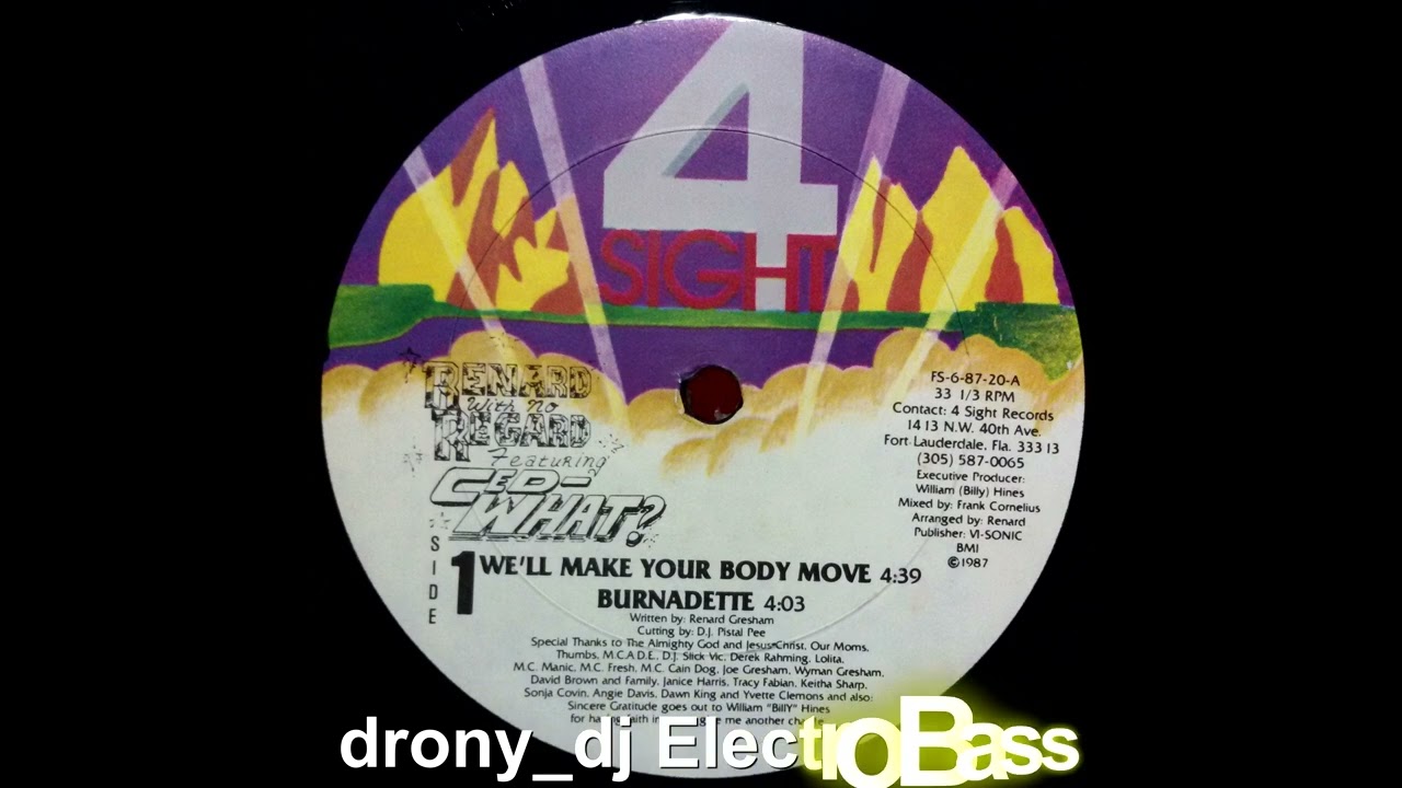 Renard With No Regard - We'll Make Your Body Move (1987)