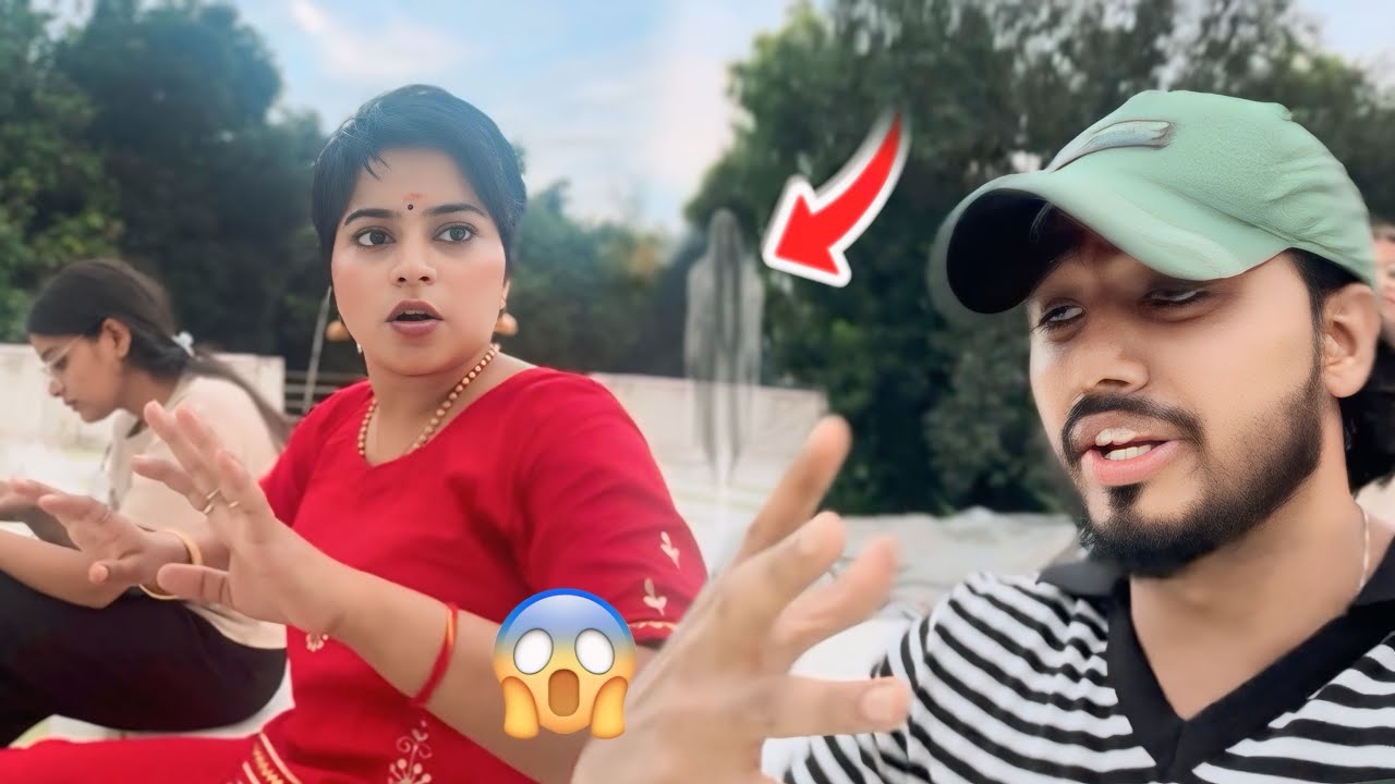 Ginni k Ghar mai Bhoot hai 😱- Ghost in her House | @Adrishyaa 
