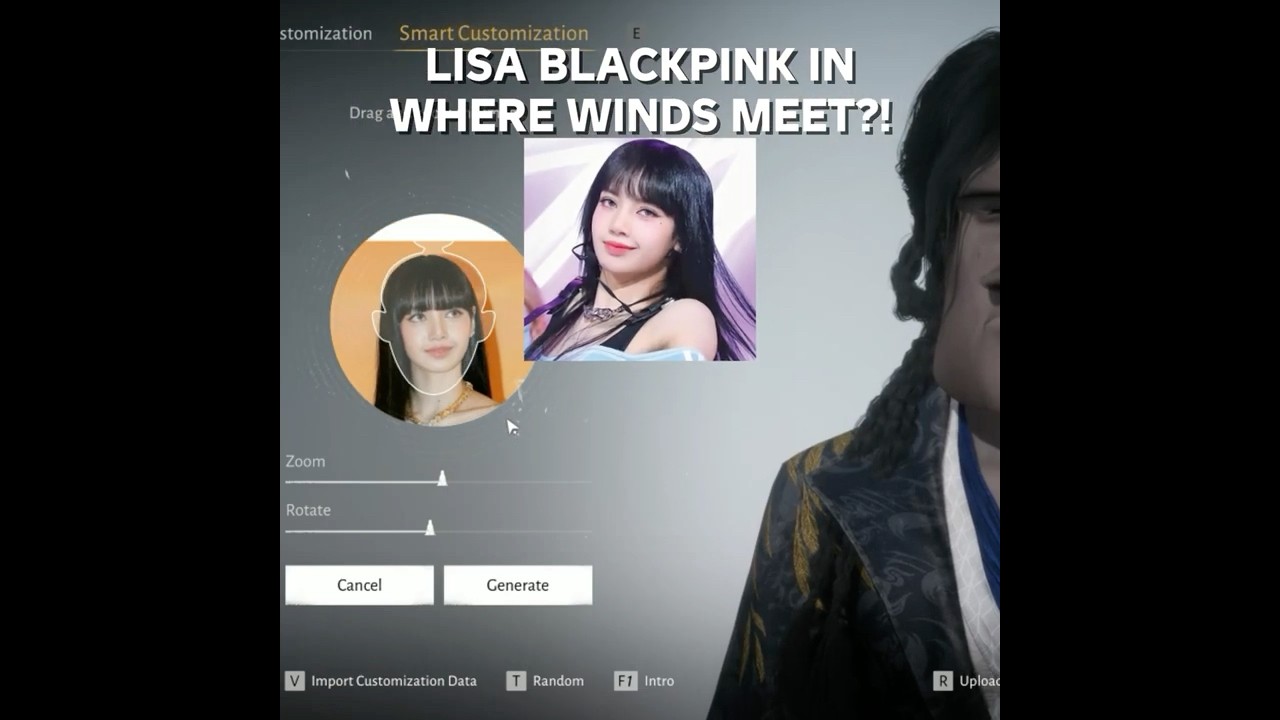 Lisa Blackpink in Where Winds Meet?! 💃🏻 #wherewindsmeet
