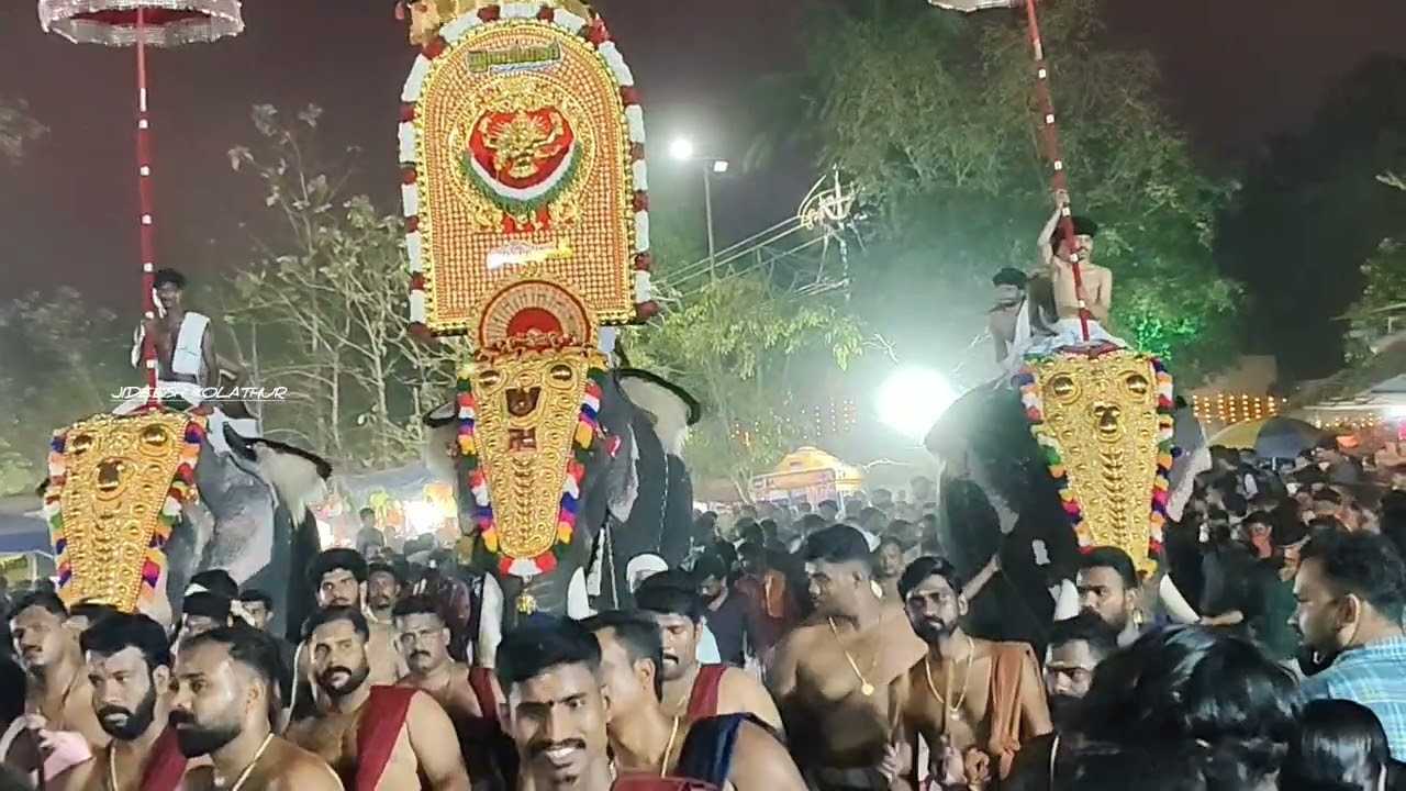 എളവാതുക്കൽ പൂരവും 🥰വെടിക്കെട്ടും 🔥