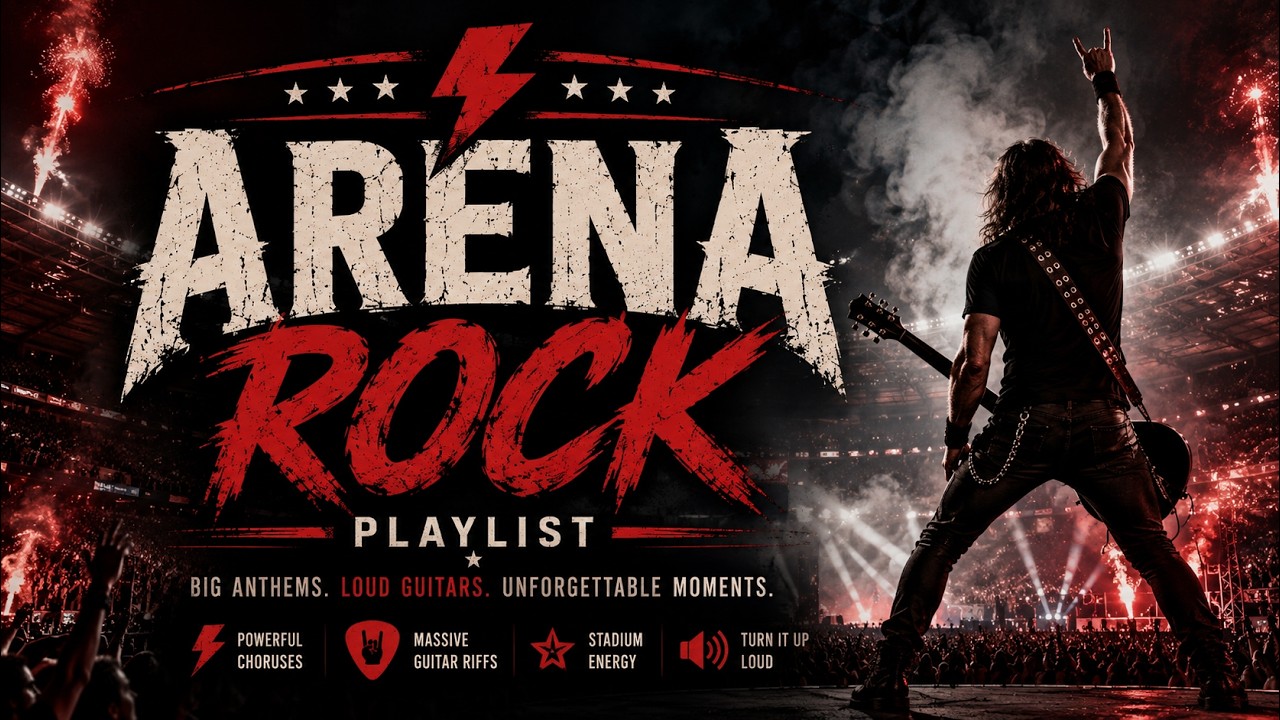 Arena Rock Playlist 2026 ⚡ Powerful Guitar Riffs, Epic Rock Anthems & Stadium Energy