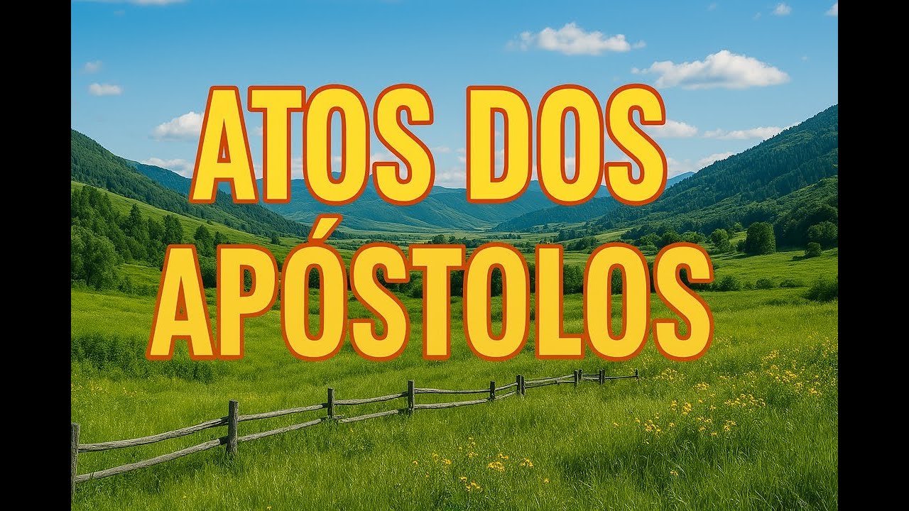 ATOS DOS APÓSTOLOS EM LOUVORES– A IGREJA EM MOVIMENTO