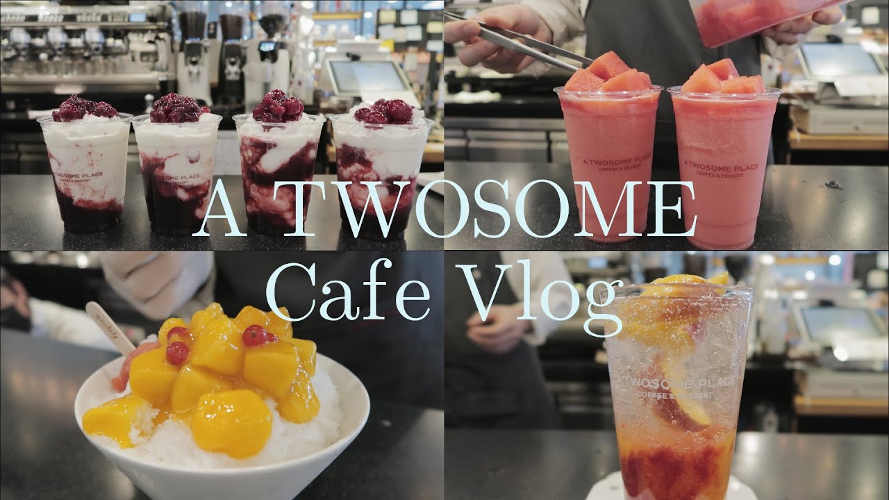 (ENG)✨30MINS 7월에만든 음료 모아보기🍹🥤30MINS Drinks Compilation in July✨| 음료제조 | 카페 브이로그 | Cafe Vlog | 투썸플레이스