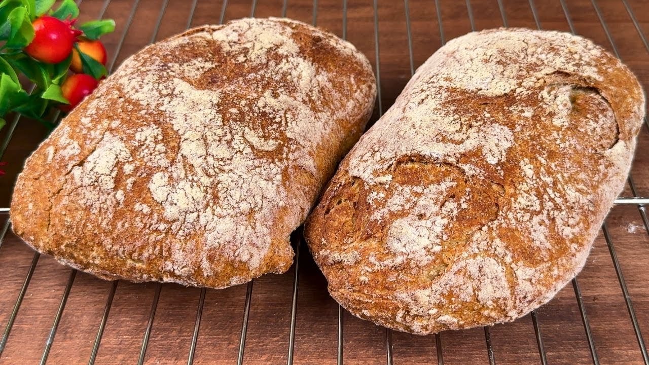 Без замеса! Быстро, просто и вкусно! Любой сможет испечь 🥖