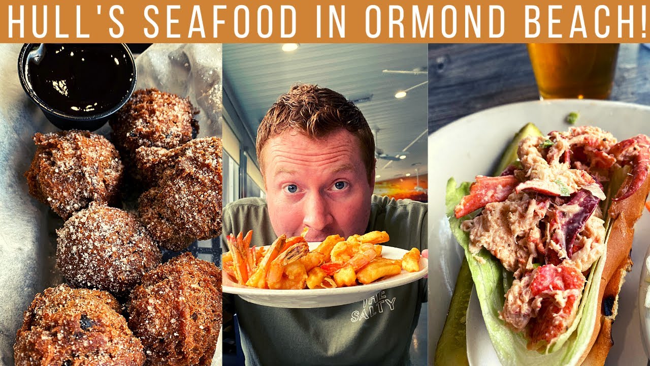 Это лучшие морепродукты во Флориде? Hull's Seafood в Ормонд-Бич | Лучшие рестораны в районе Дейтона