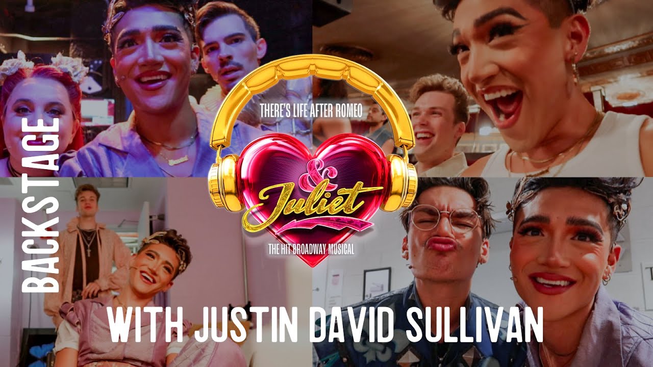 Backstage at & Juliet with Justin David Sullivan | ft. Ham4Ham, Broadway in Bryant Park, & more!