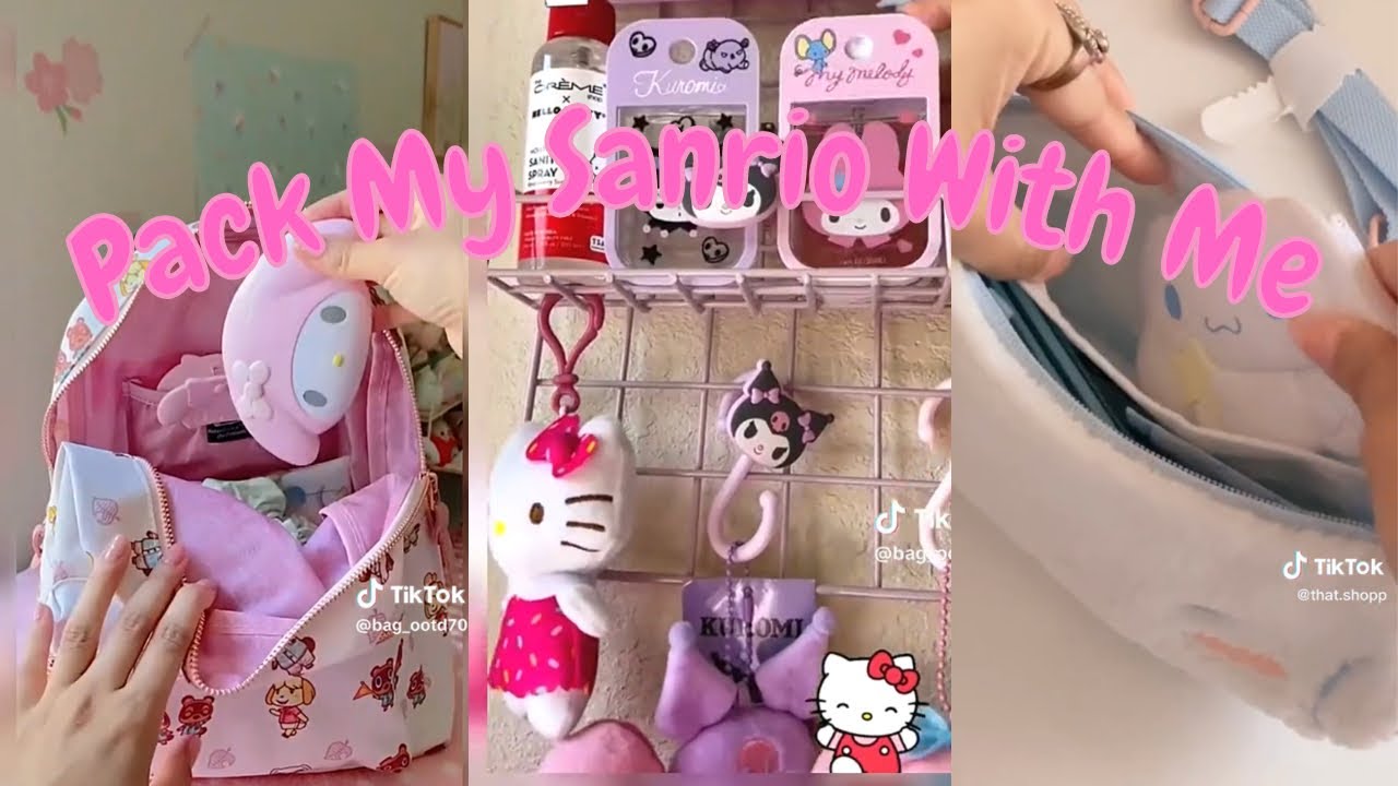 💖 Kawaii Pack My Sanrio Hello Kitty Bag With Me 🎒 | TikTok Compilation #55