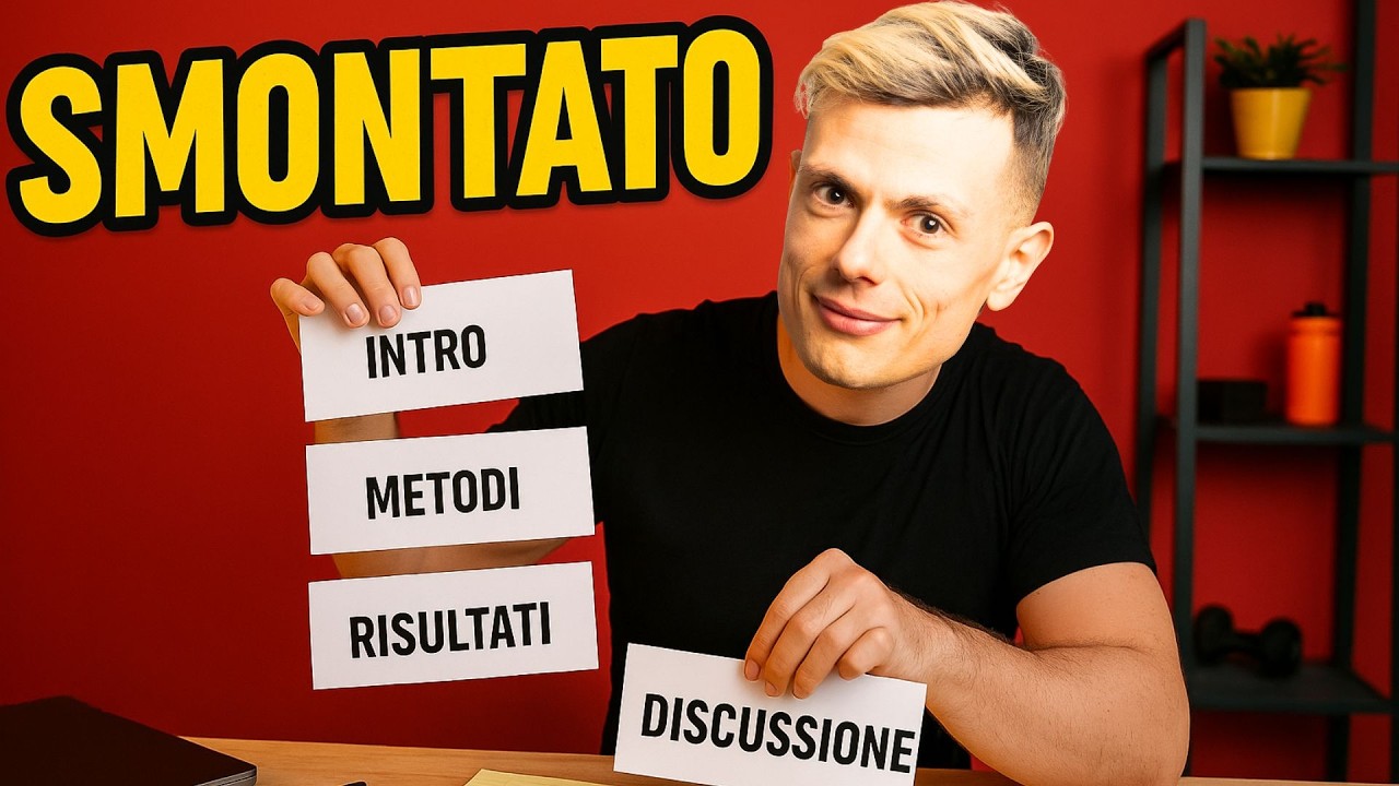 Come &egrave; fatto uno studio scientifico (sezione per sezione)