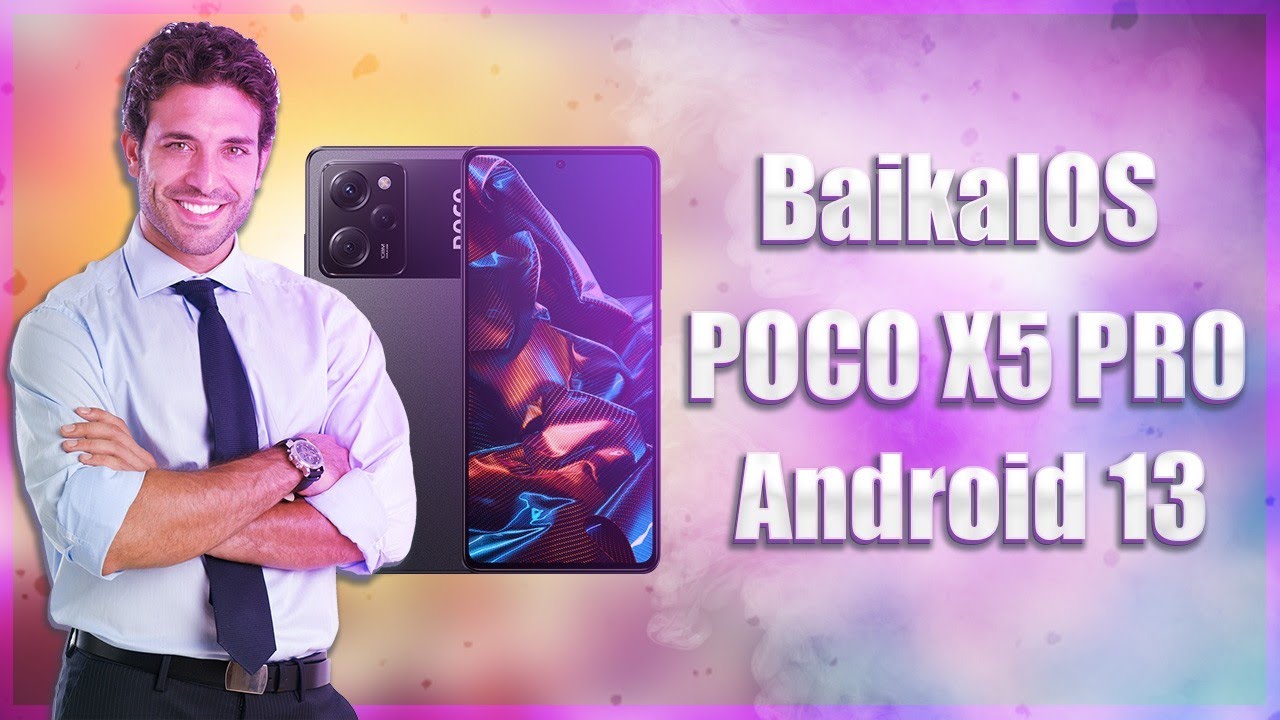 🔥BaikalOS на POCO X5 Pro 5G🔥Android 13🔥
