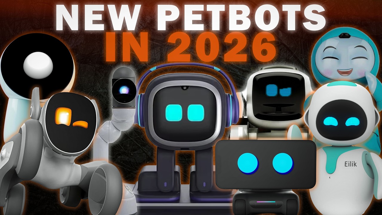 Новые роботы-питомцы! 2026 (обновлено)