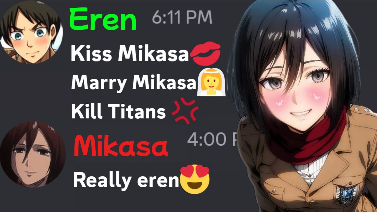 If AOT characters play Kiss, Marry, Kill😍💋