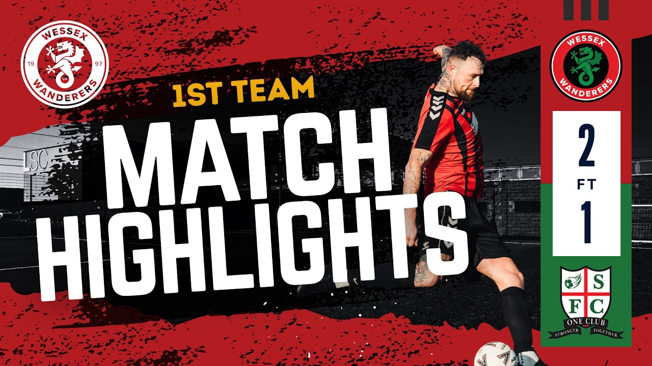 MATCH HIGHLIGHTS | Wessex Wanderers 2 v 1 Southmead #upthewessex