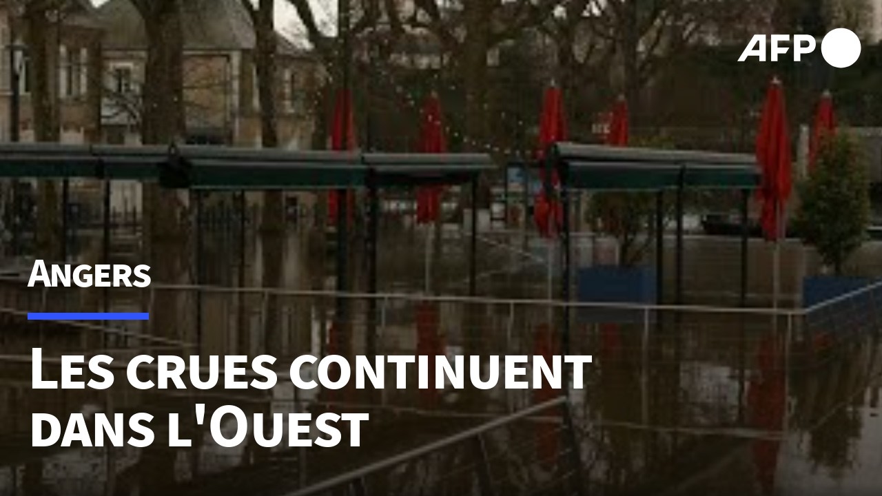 Les crues se poursuivent dans l'Ouest, m&ecirc;me sans pluie | AFP