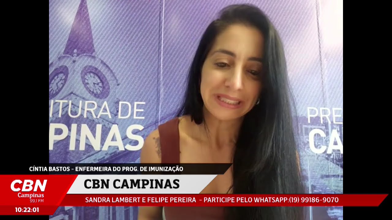 Balanço da estratégia de imunização contra sarampo e febre amarela em Campinas | CBN CAMPINAS
