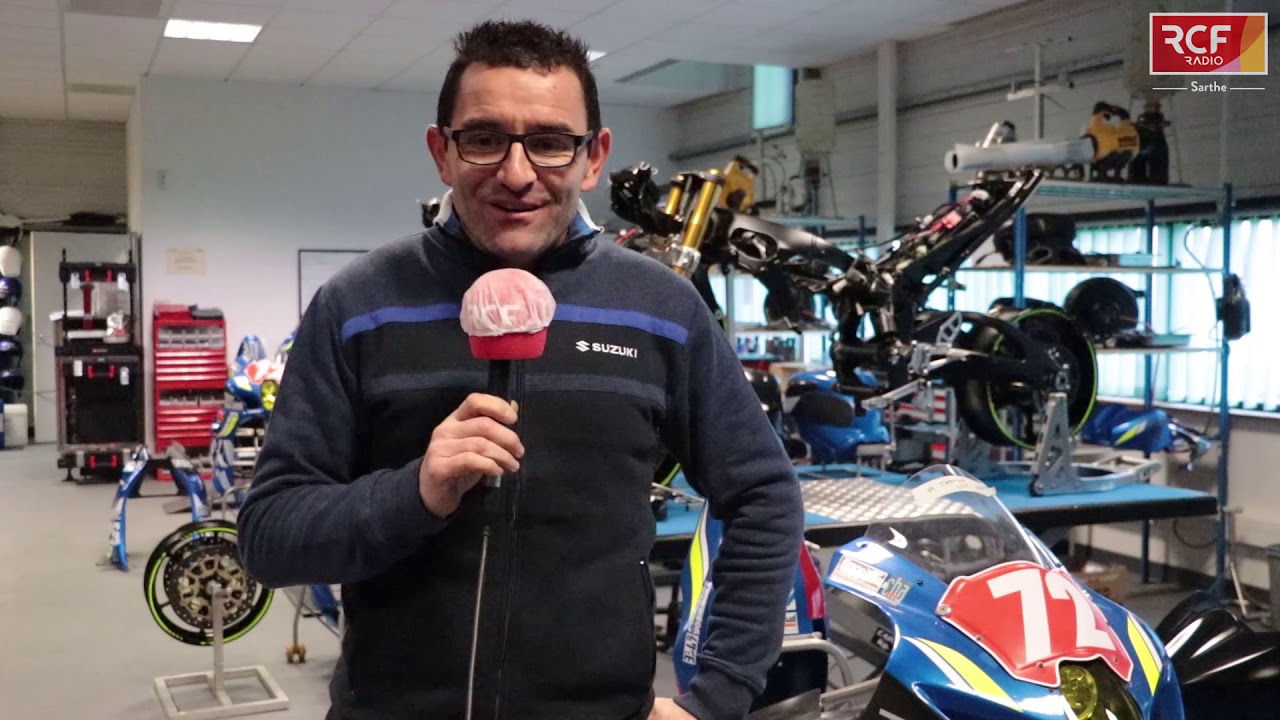 Damien Saulnier - Directeur du Junior Team Suzuki Lyc&eacute;e Le Mans Sud