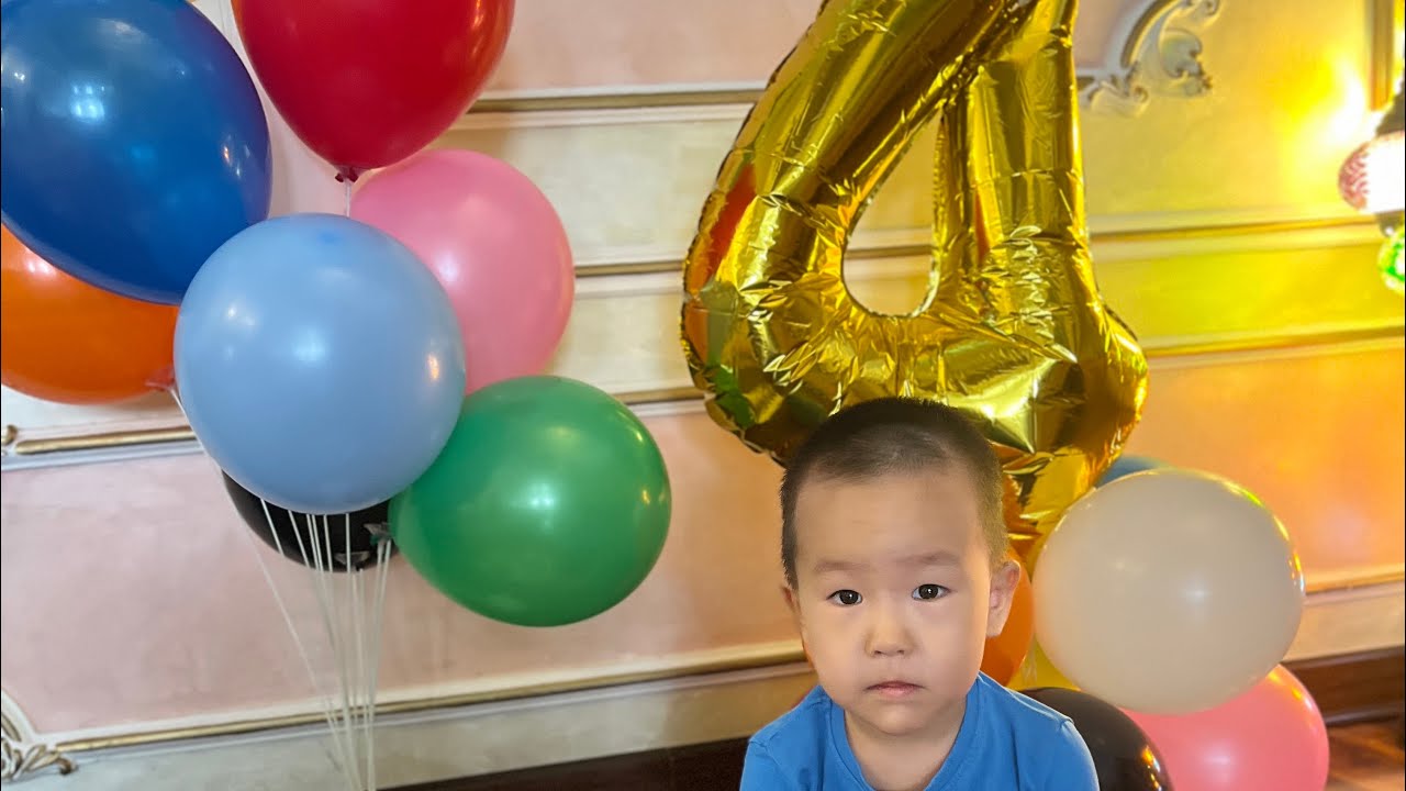 Айсұлтан туған күн 4 жас 